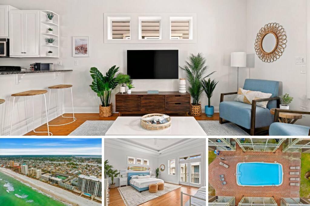 Crescent Moon Palace - A Luxury Home With Pool, Parking, Just Steps To The Beach Panama City Beach Exterior foto