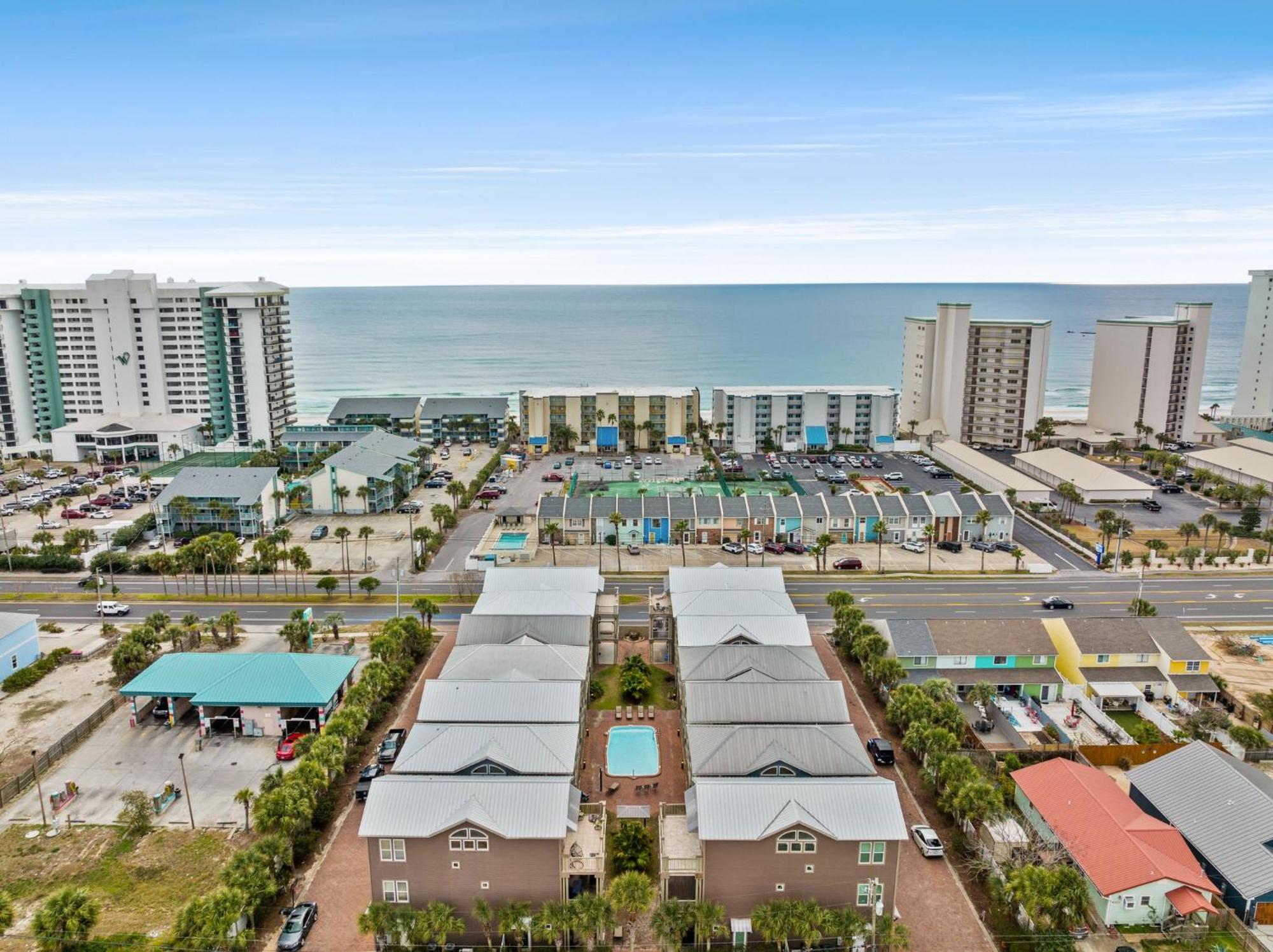 Crescent Moon Palace - A Luxury Home With Pool, Parking, Just Steps To The Beach Panama City Beach Exterior foto
